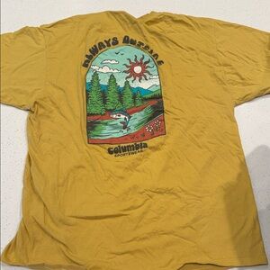 Columbia Men's Mustard Graphic Tee